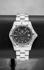 Steel Black Tag Heuer Aquaracer WAF2110 | Noah's Fine Watches and Jewelry Dallas