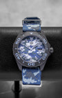 Blue Camouflage Tag Heuer Aquaracer WAY208D Watch | Noah's Fine Watches and Jewelry