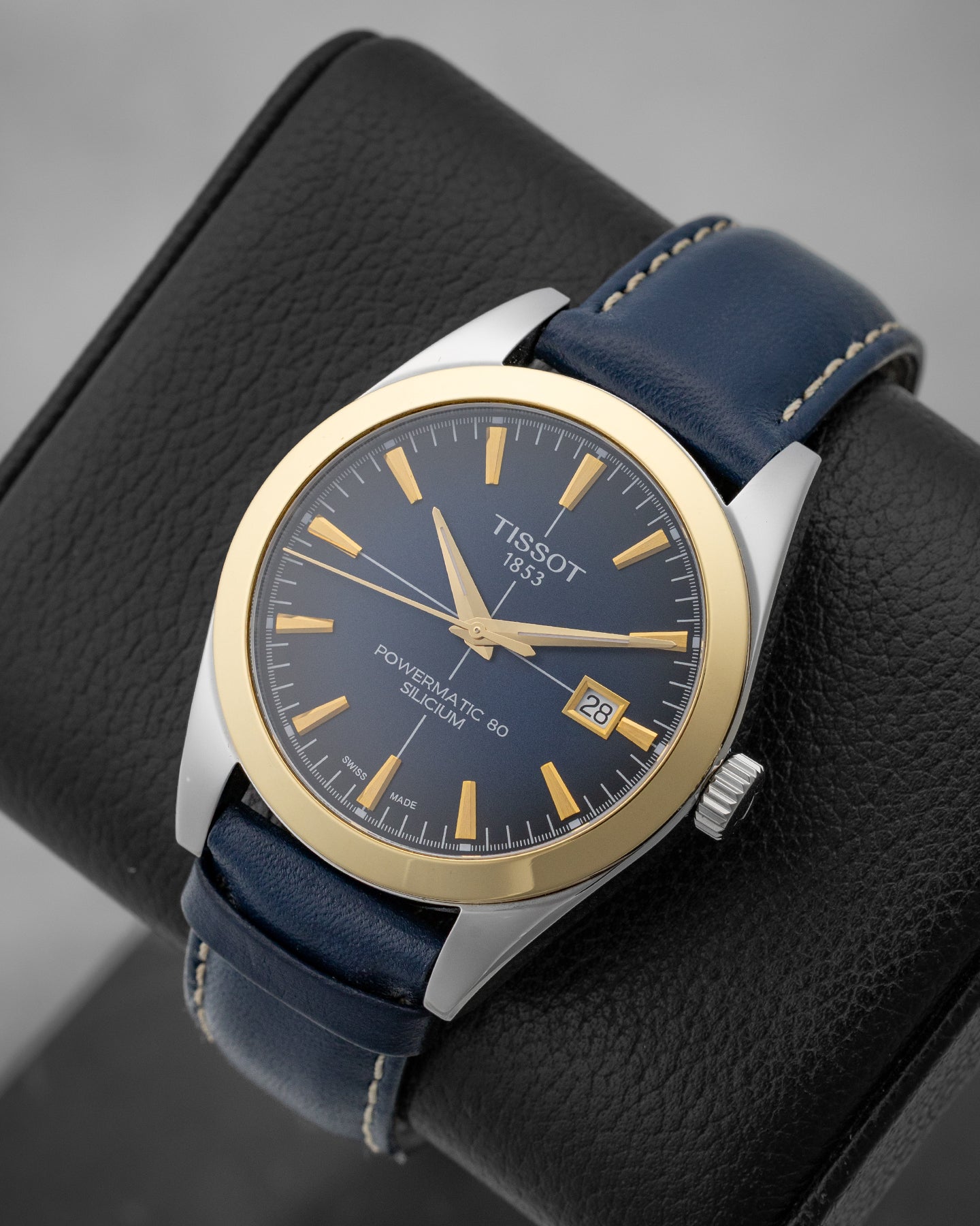 Tissot Gentleman 18K Gold T927.407.46.041.01 | Noah's Fine Watches Dallas, Texas
