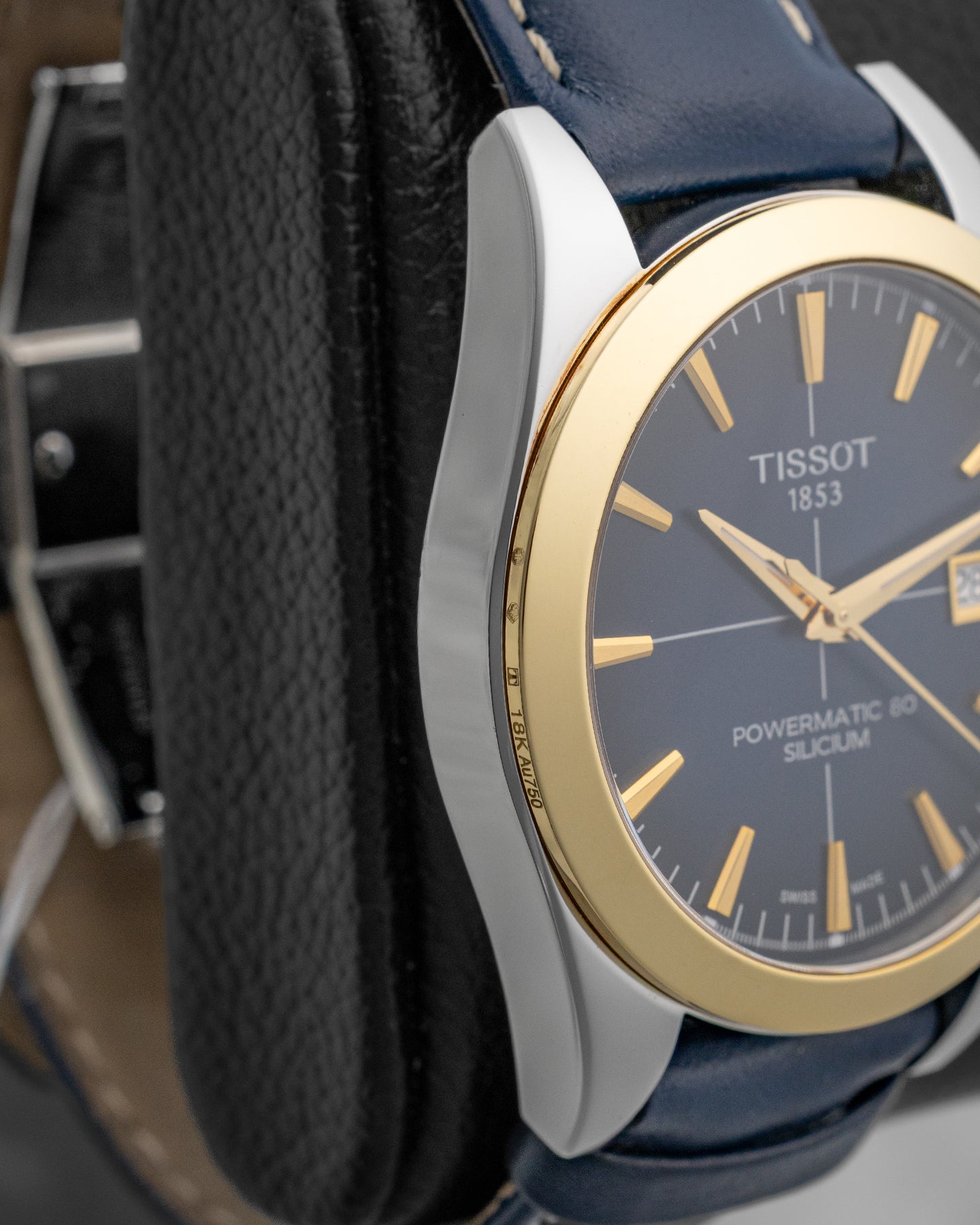 Tissot Gentleman 18K Gold T927.407.46.041.01 | Noah's Fine Watches Dallas, Texas