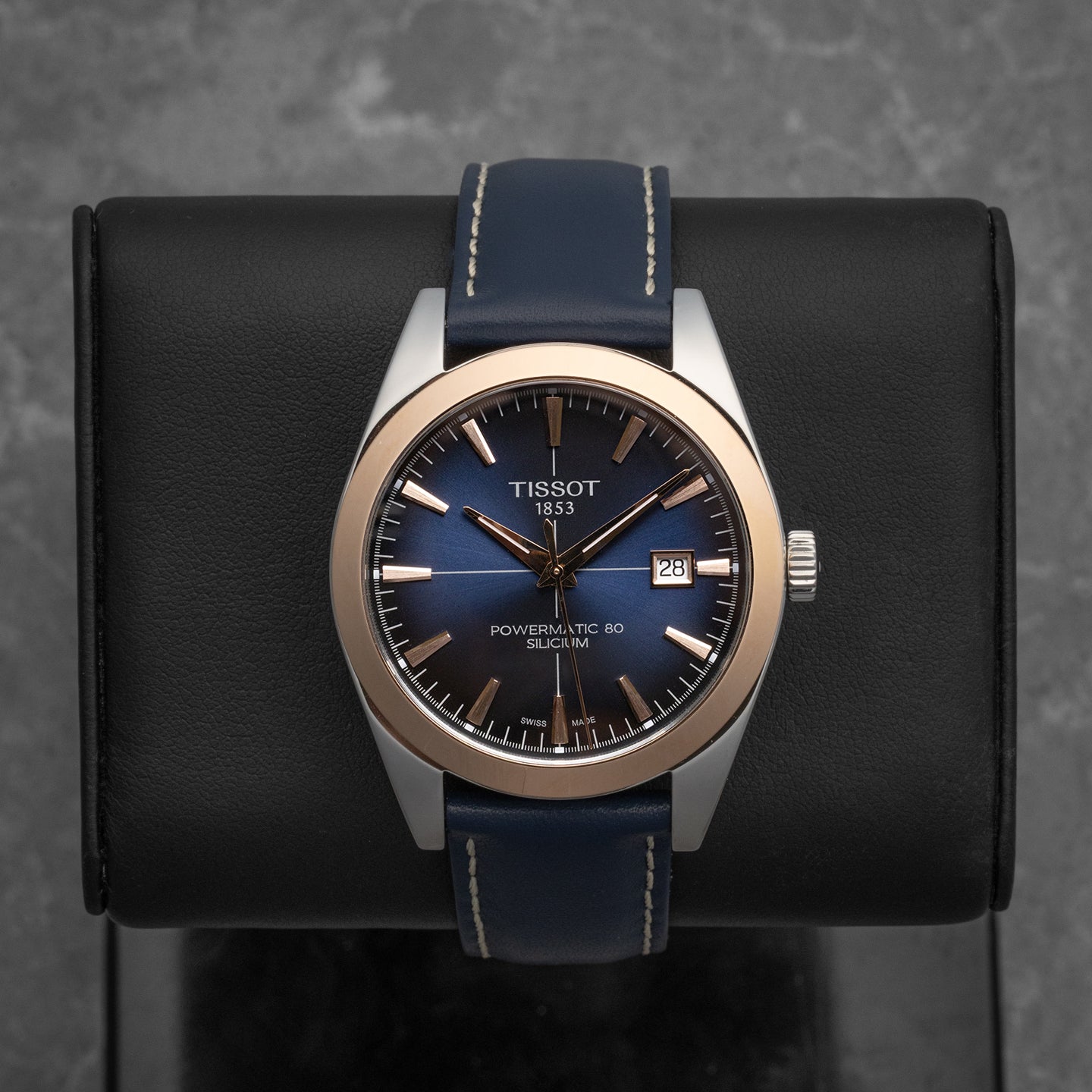 Tissot Gentleman Powermatic 80 Silicium T927.407.46.041.00 | Noah's Fine Watches