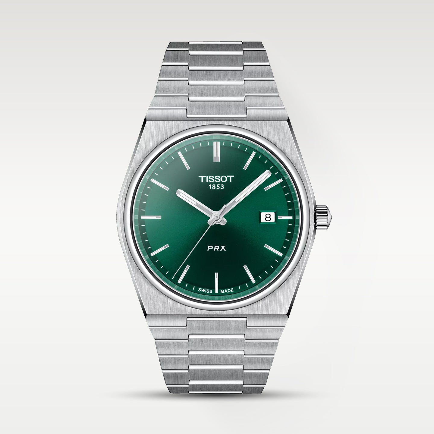 Green Tissot PRX 40MM T137.410.11.091.00 | Noah's Fine Watches