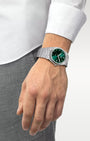 Green Tissot PRX 40MM T137.410.11.091.00 | Noah's Fine Watches