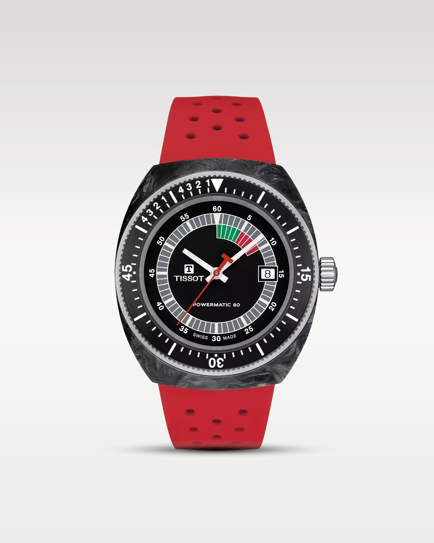 Sideral S Powermatic T1454079705702 Red Tissot Watch | Noah's Fine Watches Dallas