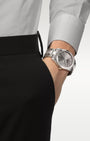 Grey Tissot Gentleman 40MM T127.410.44.081.00 | Noah's Fine Watches