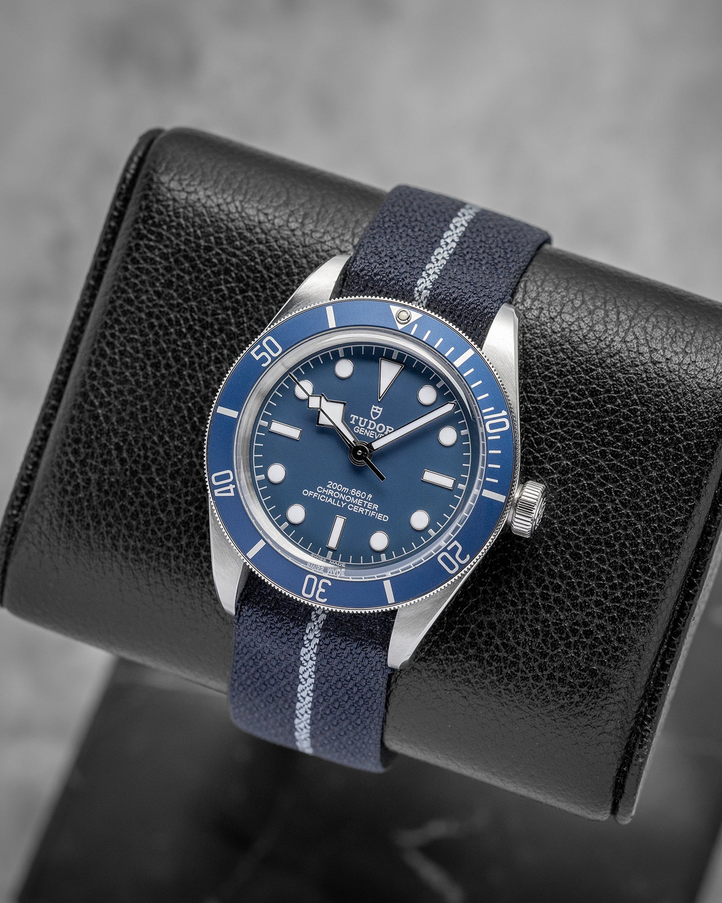 2022 Steel Tudor Black Bay F8 79030B Blue Watch | Noah's Fine Watches and Jewelry Dallas