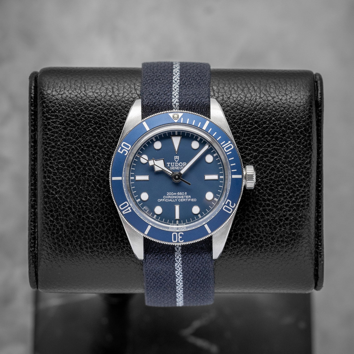 2022 Steel Tudor Black Bay F8 79030B Blue Watch | Noah's Fine Watches and Jewelry Dallas