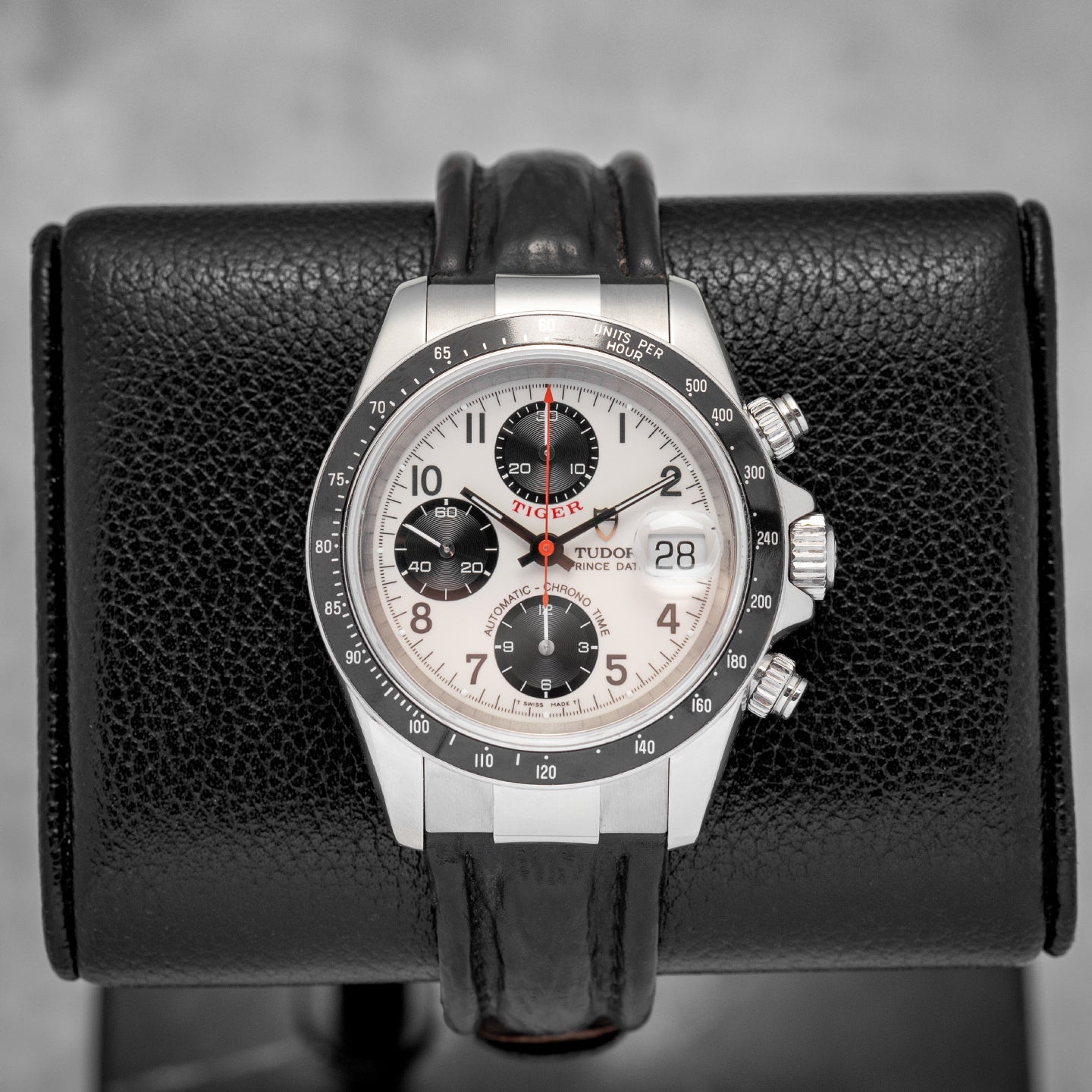 Steel White Tudor Tiger Prince Date 79260 Watch | Noah's Fine Watches and Jewelry Dallas