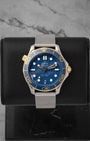 blue dial Omega Seamaster Diver 300M 21022422003001 | Noah's Fine Watches