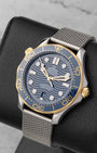 blue dial Omega Seamaster Diver 300M 21022422003001 | Noah's Fine Watches