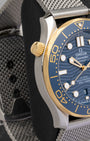 blue dial Omega Seamaster Diver 300M 21022422003001 | Noah's Fine Watches