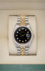 AM Diamond Bezel Rolex Datejust 1601 | Noah's Fine Watches & Jewelry TX