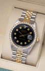 AM Diamond Bezel Rolex Datejust 1601 | Noah's Fine Watches & Jewelry TX