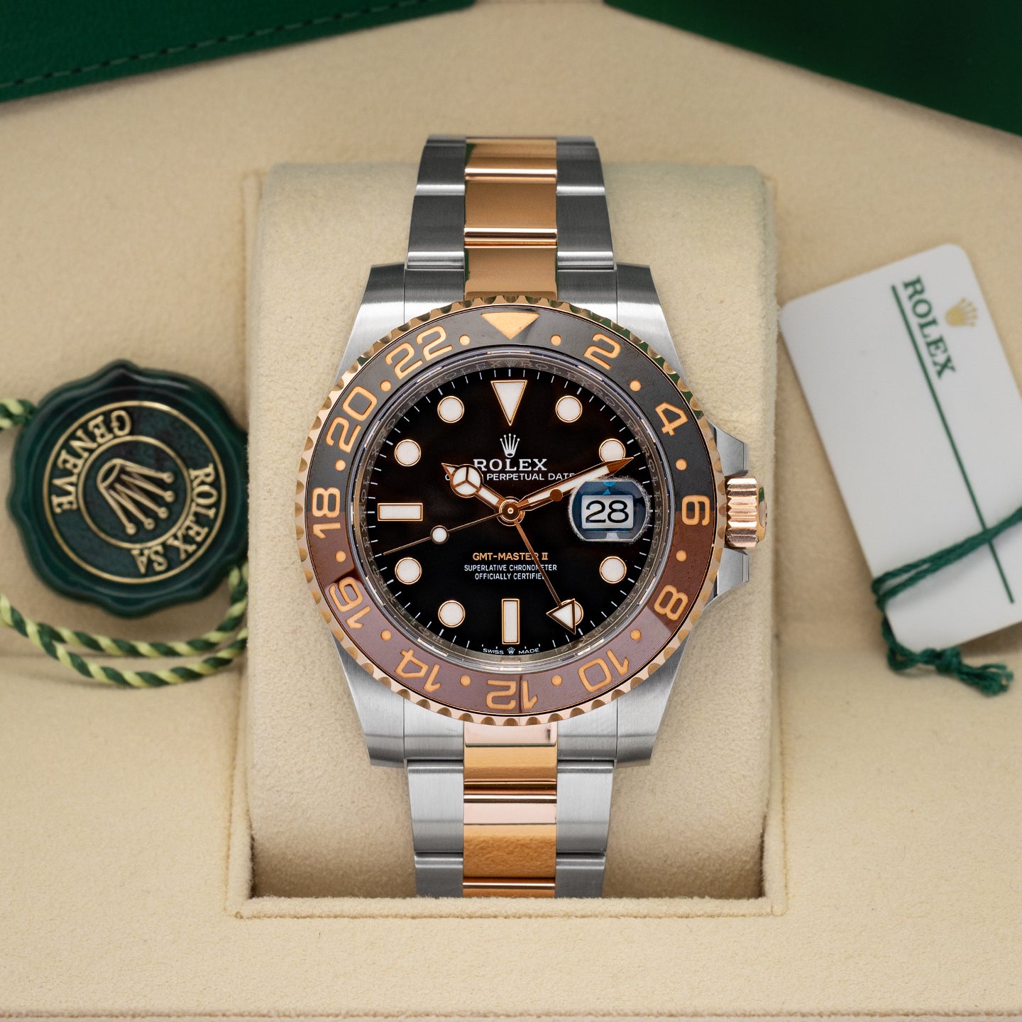 Root Beer Rolex GMT-Master II 126711CHNR | Noah's Fine Jewelry and Watches