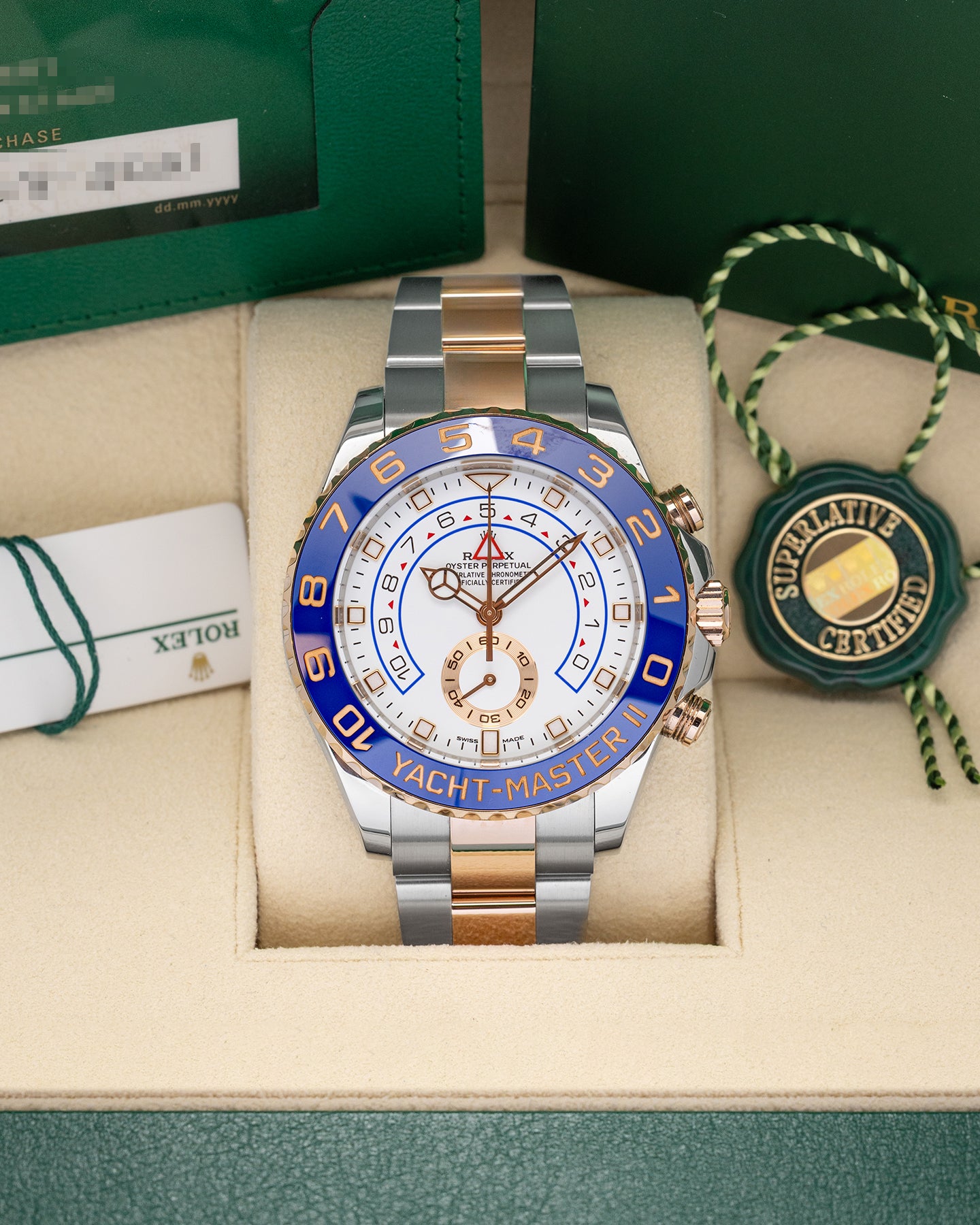 Rolex Yacht-Master II 44 116681 | Noah's Fine Watches DFW, Texas