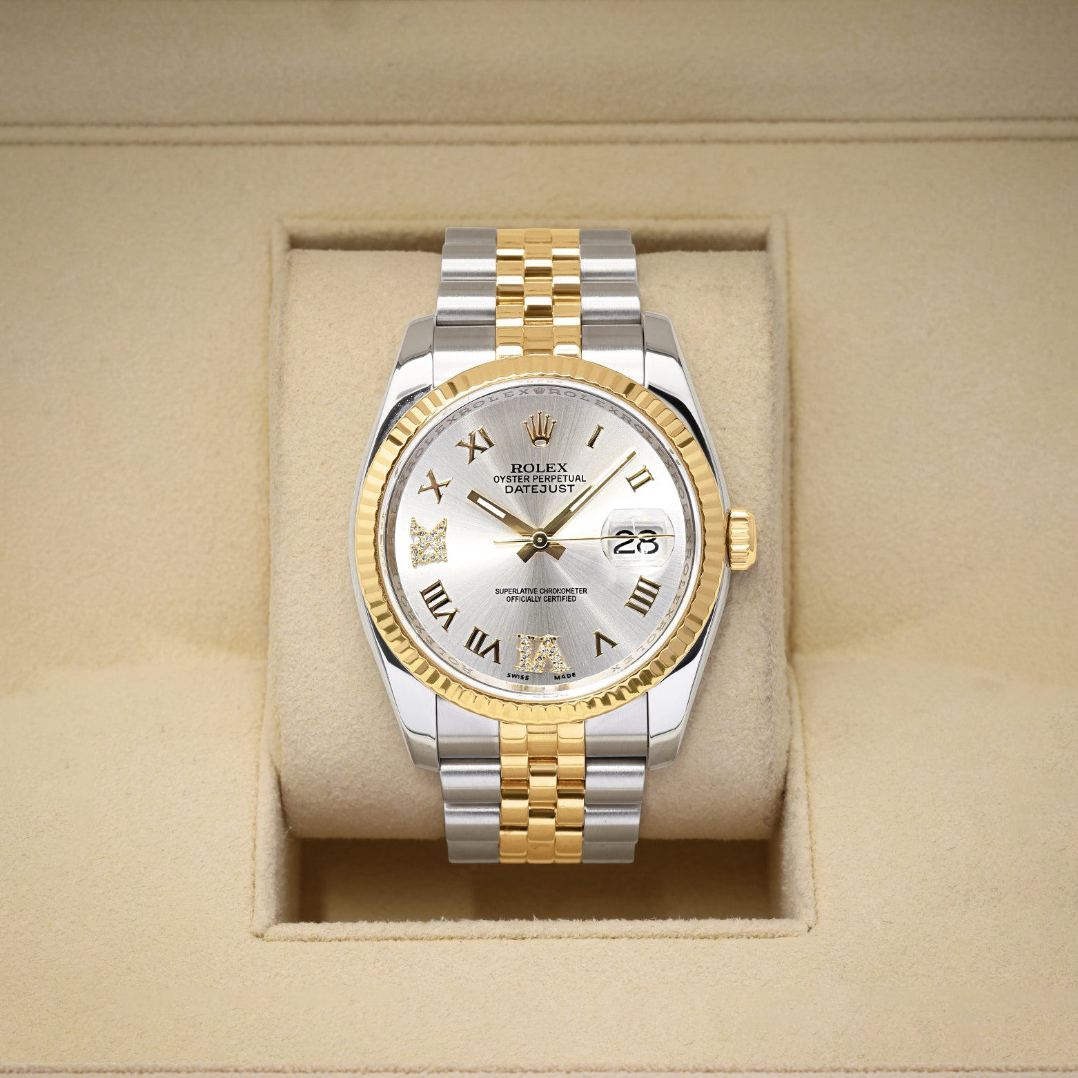 Two Tone Rolex Datejust 36 126233 | Noah's Fine Watches & Jewelry Dallas TX