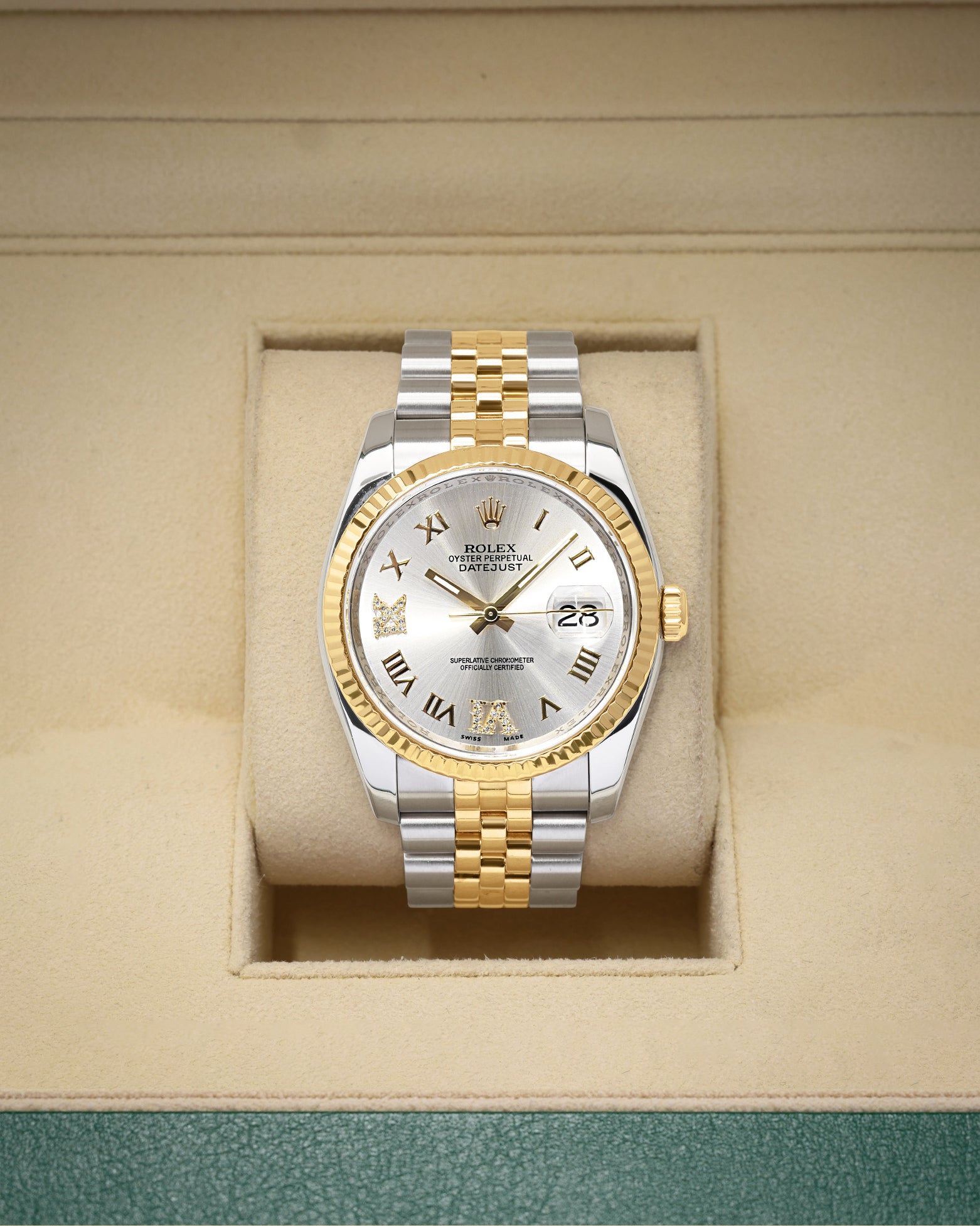 Two Tone Rolex Datejust 36 126233 | Noah's Fine Watches & Jewelry Dallas TX