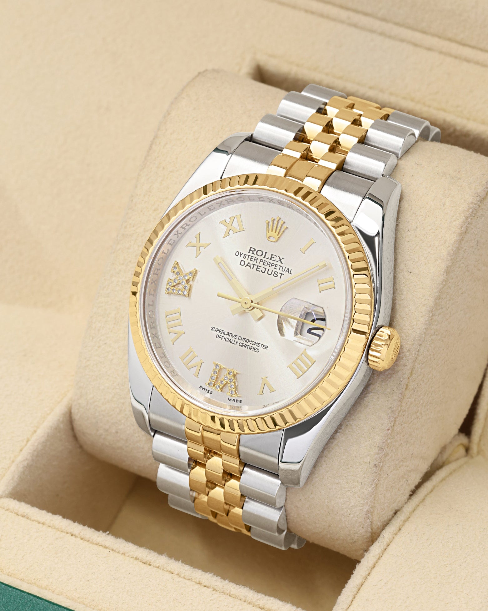 Two Tone Rolex Datejust 36 126233 | Noah's Fine Watches & Jewelry Dallas TX