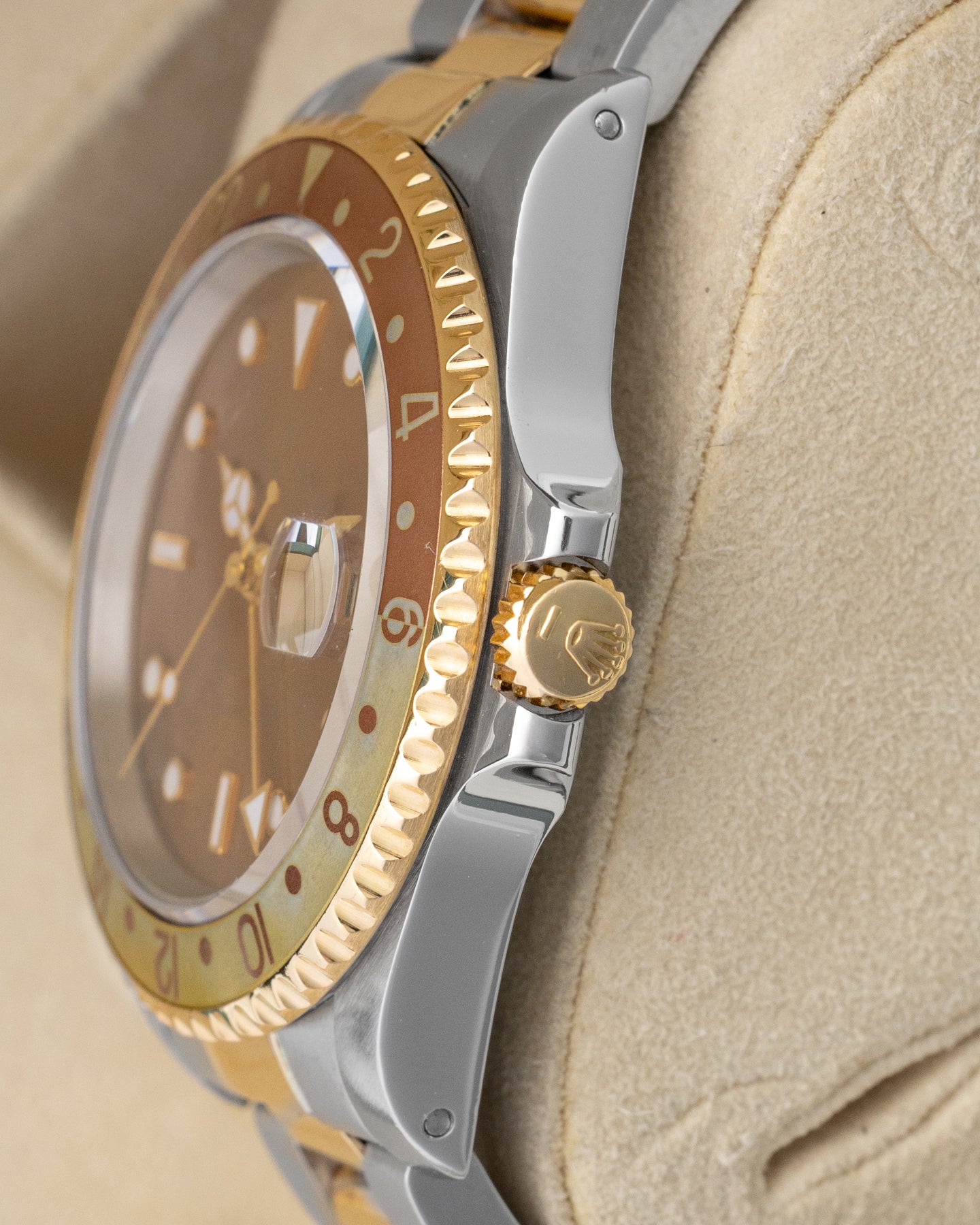 Rootbeer Rolex GMT-Master II 16713 | Noah's Fine Watches & Jewelry DFW