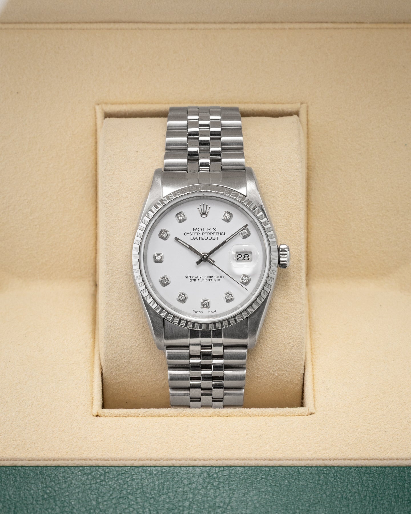 1997 Vintage Rolex Datejust 36 16234 | Noahs Fine Watches and Jewelry TX