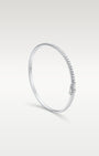 1.00 carat Diamond White Gold Bangle Bracelet | Noah's Fine Jewelry and Watches Dallas