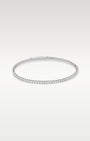 1.87ct Diamond Flex White Gold Bangle Bracelet | Noah's Fine Jewelry and Watches Dallas
