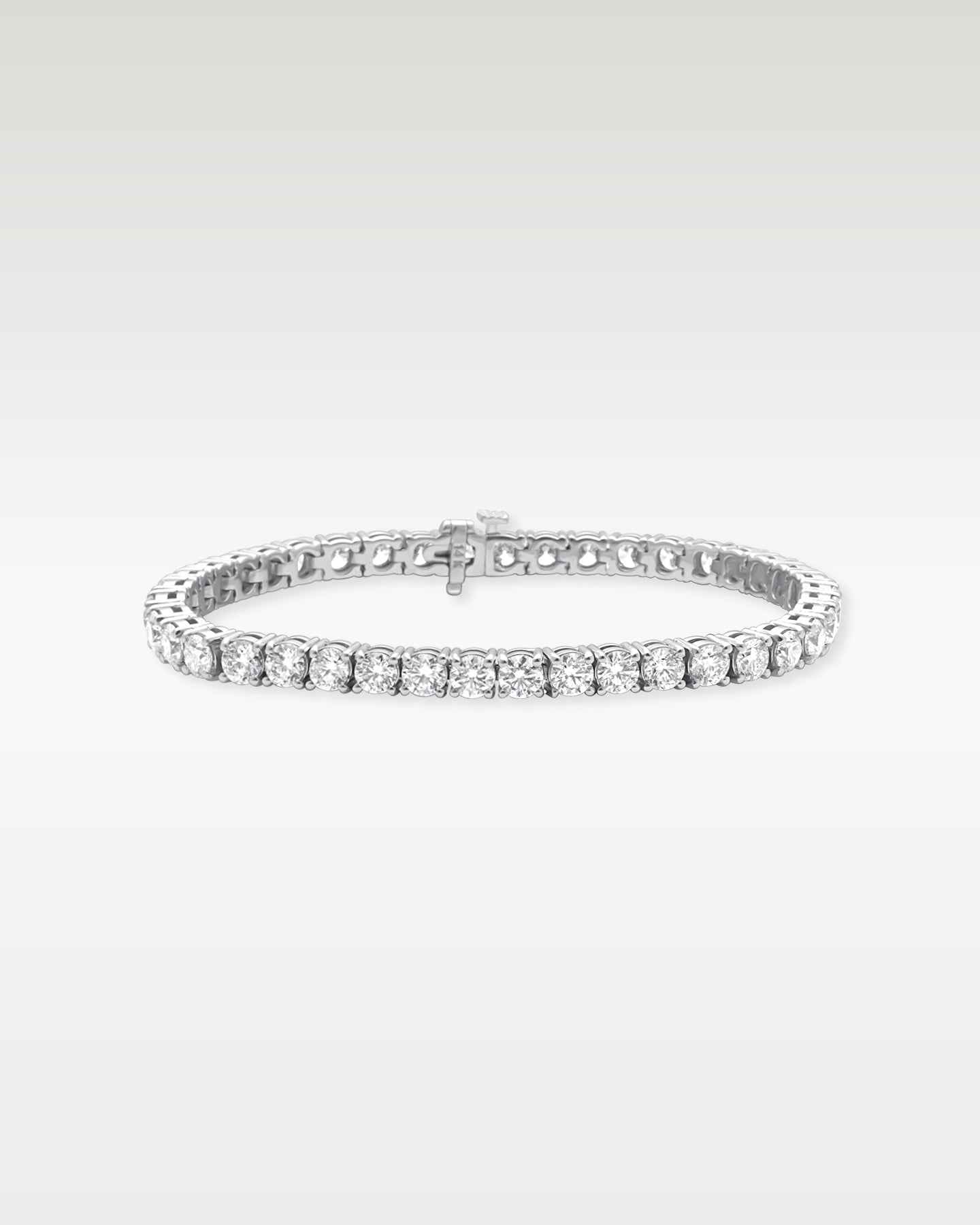 White Gold  10.19ct Diamond Tennis Bracelet | Noah's Fine Jewelry and Watches Dallas