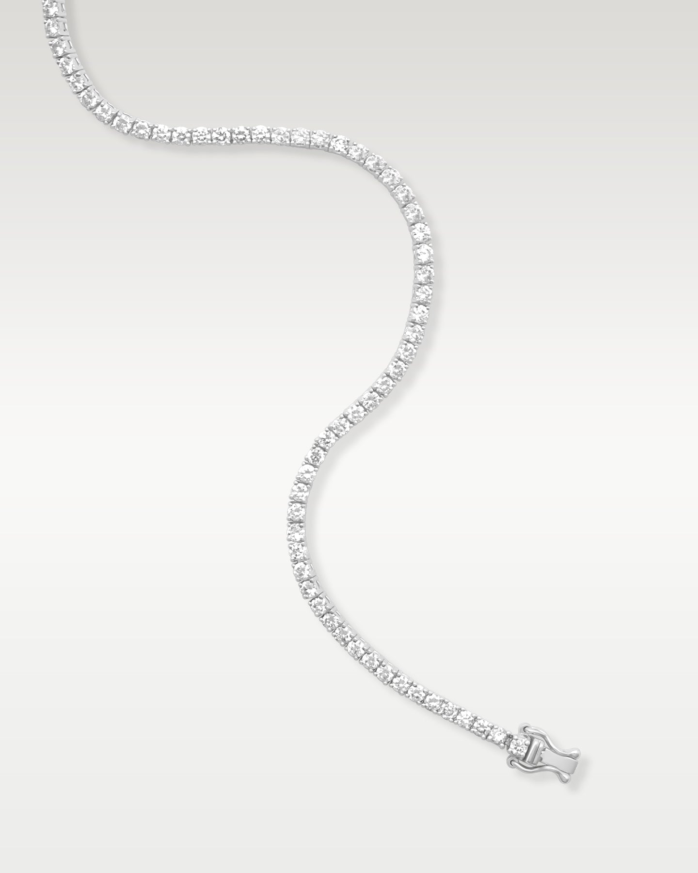 White Gold 2.88ct Diamond Tennis Bracelet | Noah's Fine Jewelry and Watches Dallas