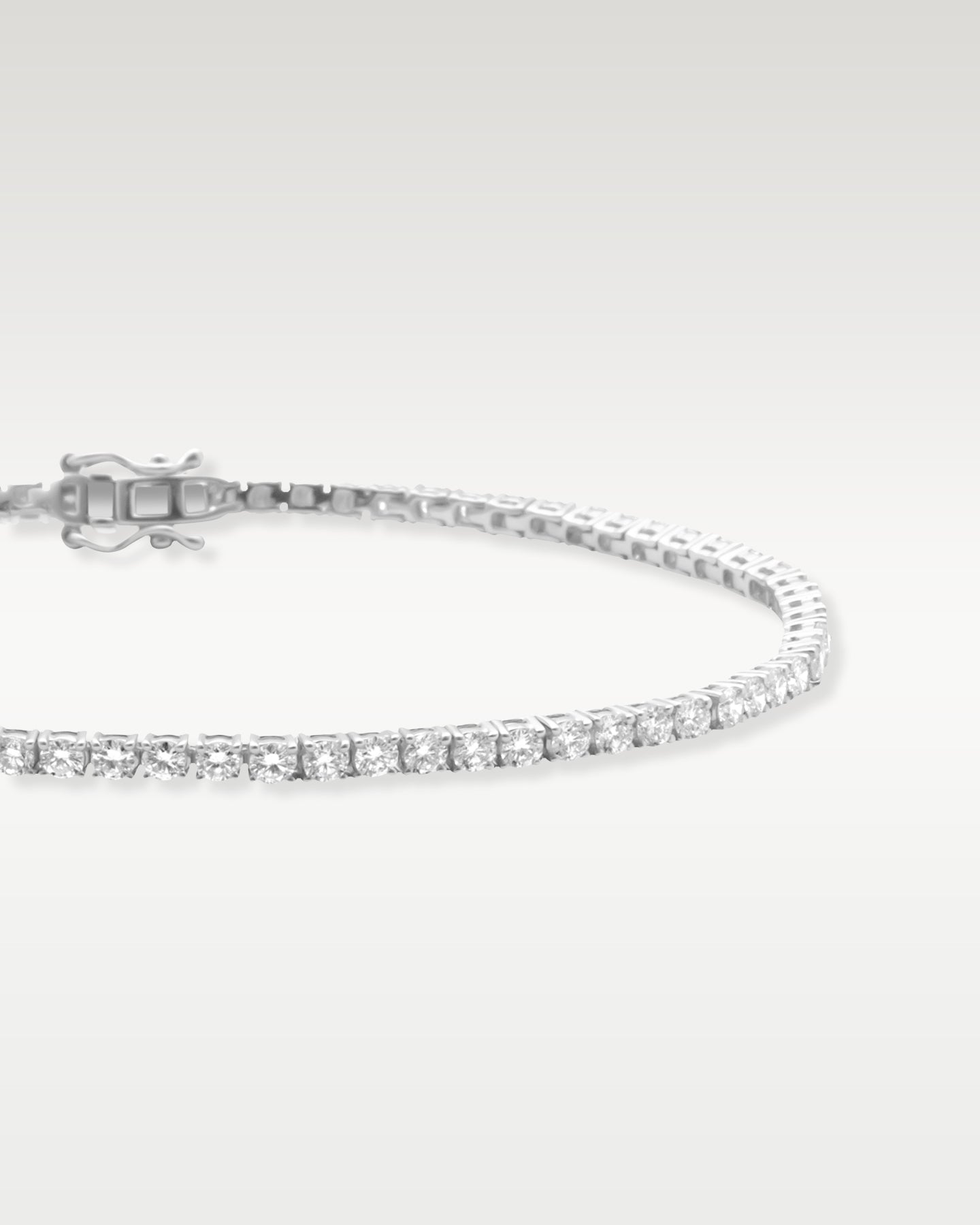 White Gold 2.88ct Diamond Tennis Bracelet | Noah's Fine Jewelry and Watches Dallas