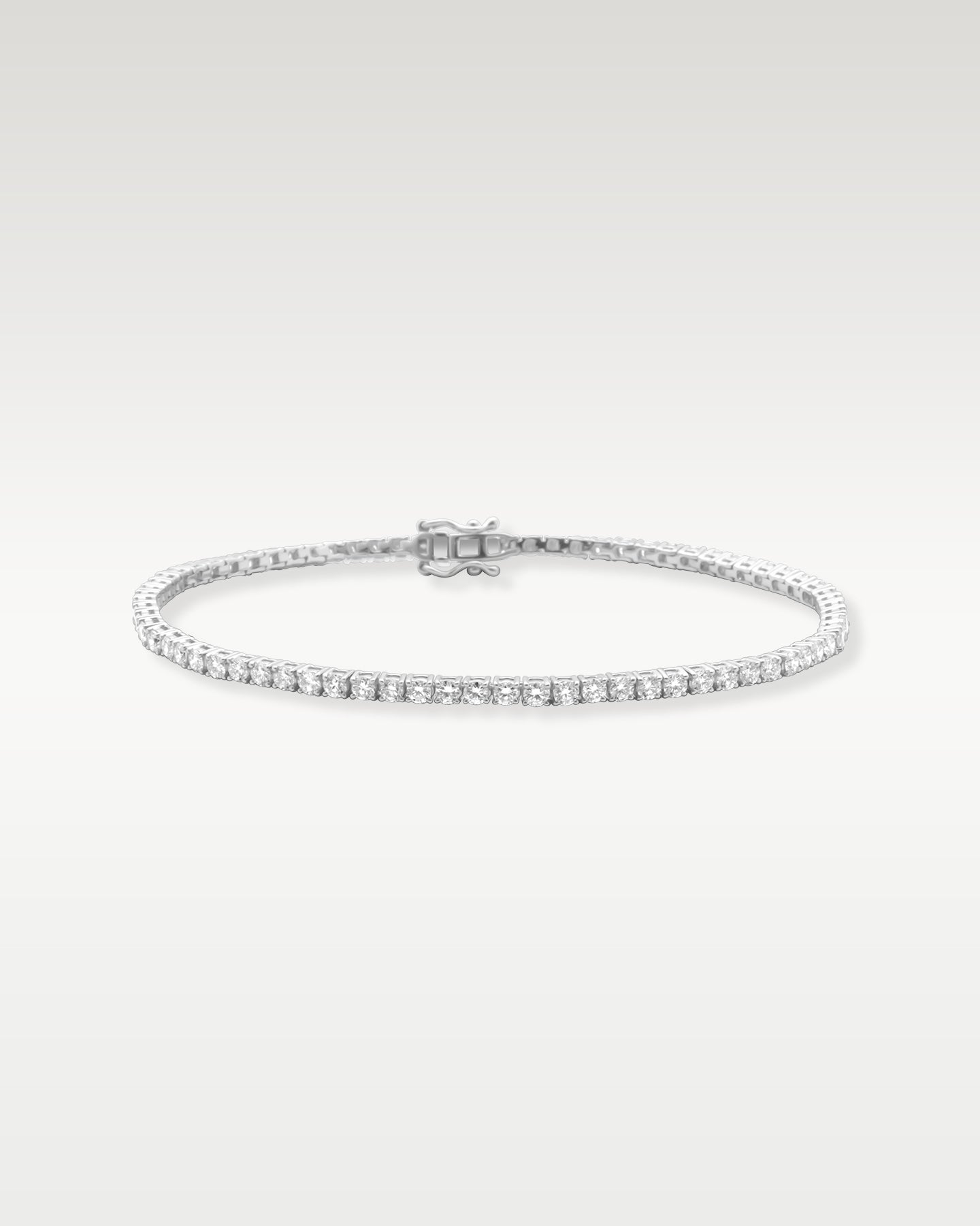 White Gold 2.88ct Diamond Tennis Bracelet | Noah's Fine Jewelry and Watches Dallas