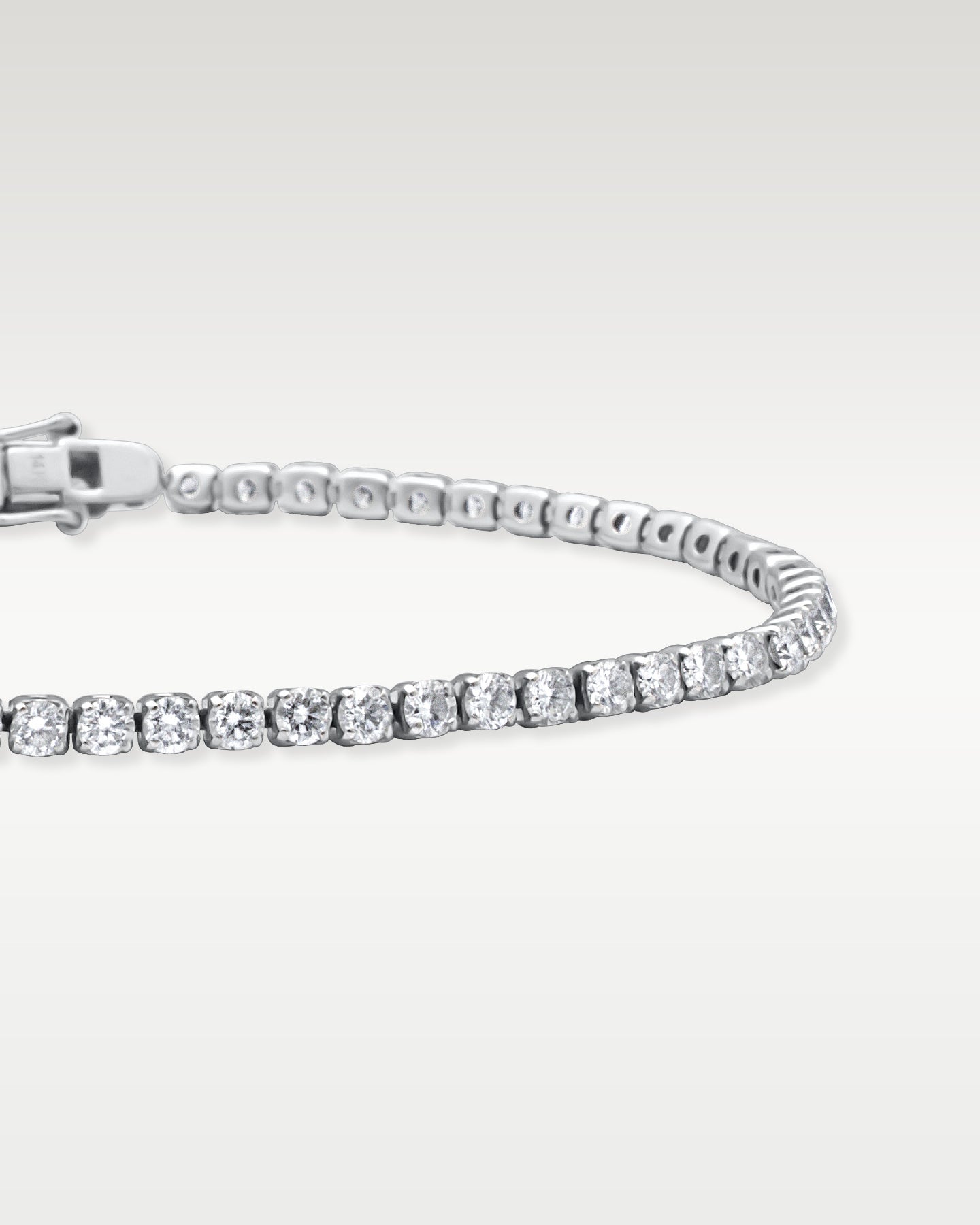 White Gold 3 carat Diamond Tennis Bracelet | Noah's Fine Jewelry and Watches Dallas