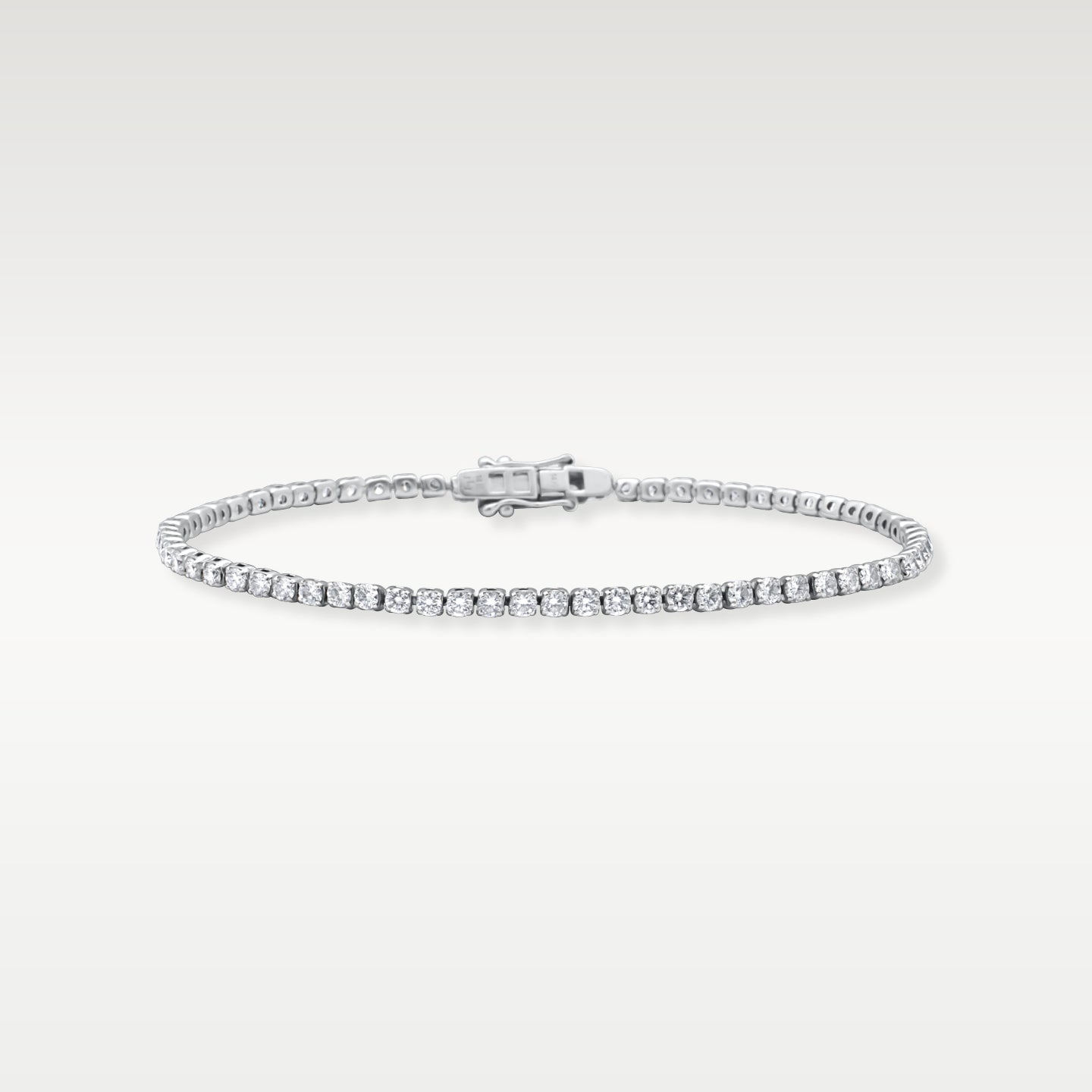 White Gold 3 carat Diamond Tennis Bracelet | Noah's Fine Jewelry and Watches Dallas