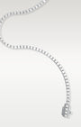 14k White Gold 5.26ct Diamond Tennis Necklace | Noah's Fine Jewelry Dallas