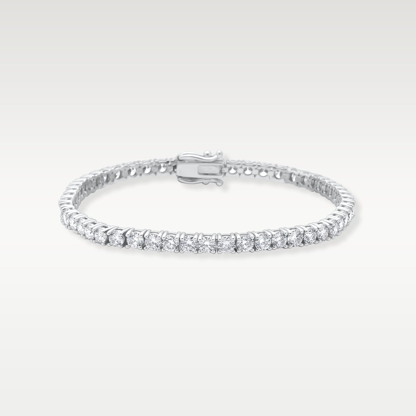 7.48ct White Gold Tennis Bracelet | Noah's Fine Jewelry and Watches Dallas