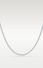 White Gold 9.71CT Tennis Necklace | Noahs Fine Jewelry TX