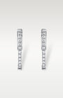 White Gold Diamond Hoop Earrings | Noah's Fine Jewelry Dallas