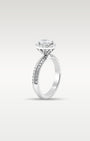 10k White Gold Oval Diamond Engagement Ring | Noah’s Fine Jewelry and Watches Dallas