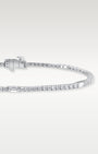 Gold Round and Baguette Diamond Tennis Bracelet | Noah's Fine Jewelry and Watches Dallas