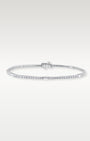 Gold Round and Baguette Diamond Tennis Bracelet | Noah's Fine Jewelry and Watches Dallas