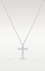 14K Gold Round Diamond Cross Pendant Necklace | Noahs Fine Watches & Jewelry Dallas