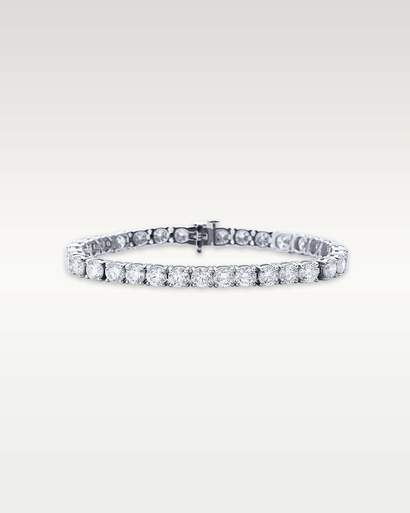 14K Gold Round Diamond Tennis Bracelet 17.05ct | Noah's Fine Watches & Jewelry TX