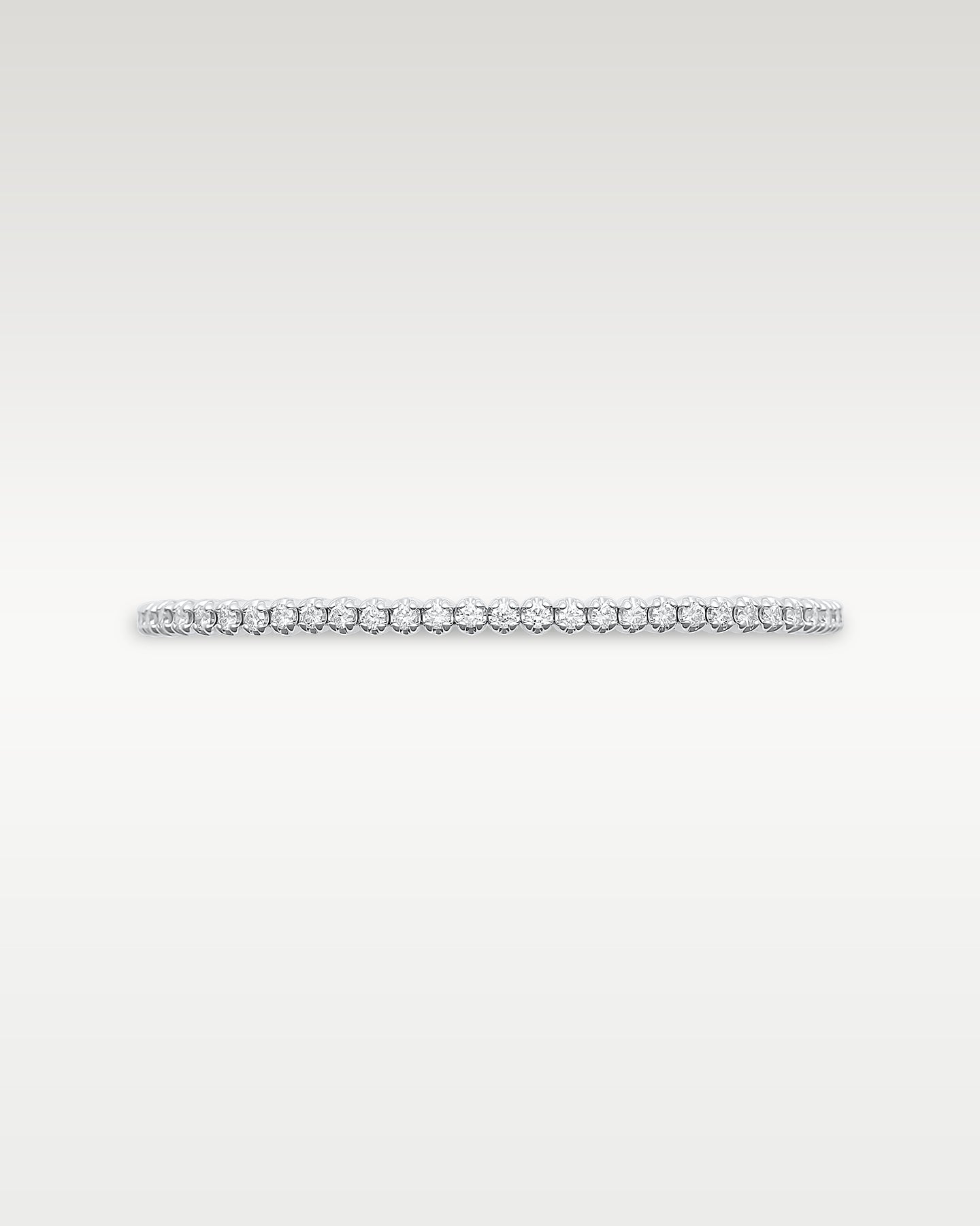 14K White Gold Tennis Bracelet 3.01ct | Noah's Fine Watches & Jewelry