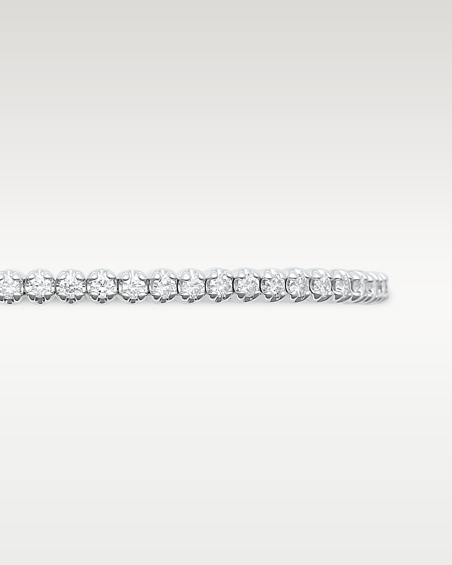 14K White Gold Tennis Bracelet 3.01ct | Noah's Fine Watches & Jewelry