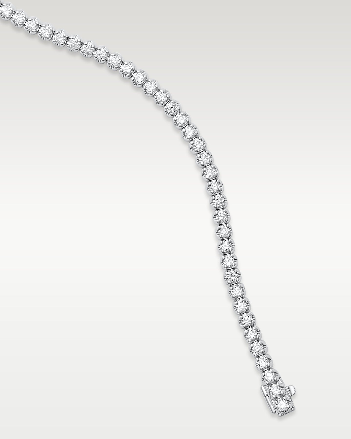 14K White Gold Tennis Bracelet 3.01ct | Noah's Fine Watches & Jewelry