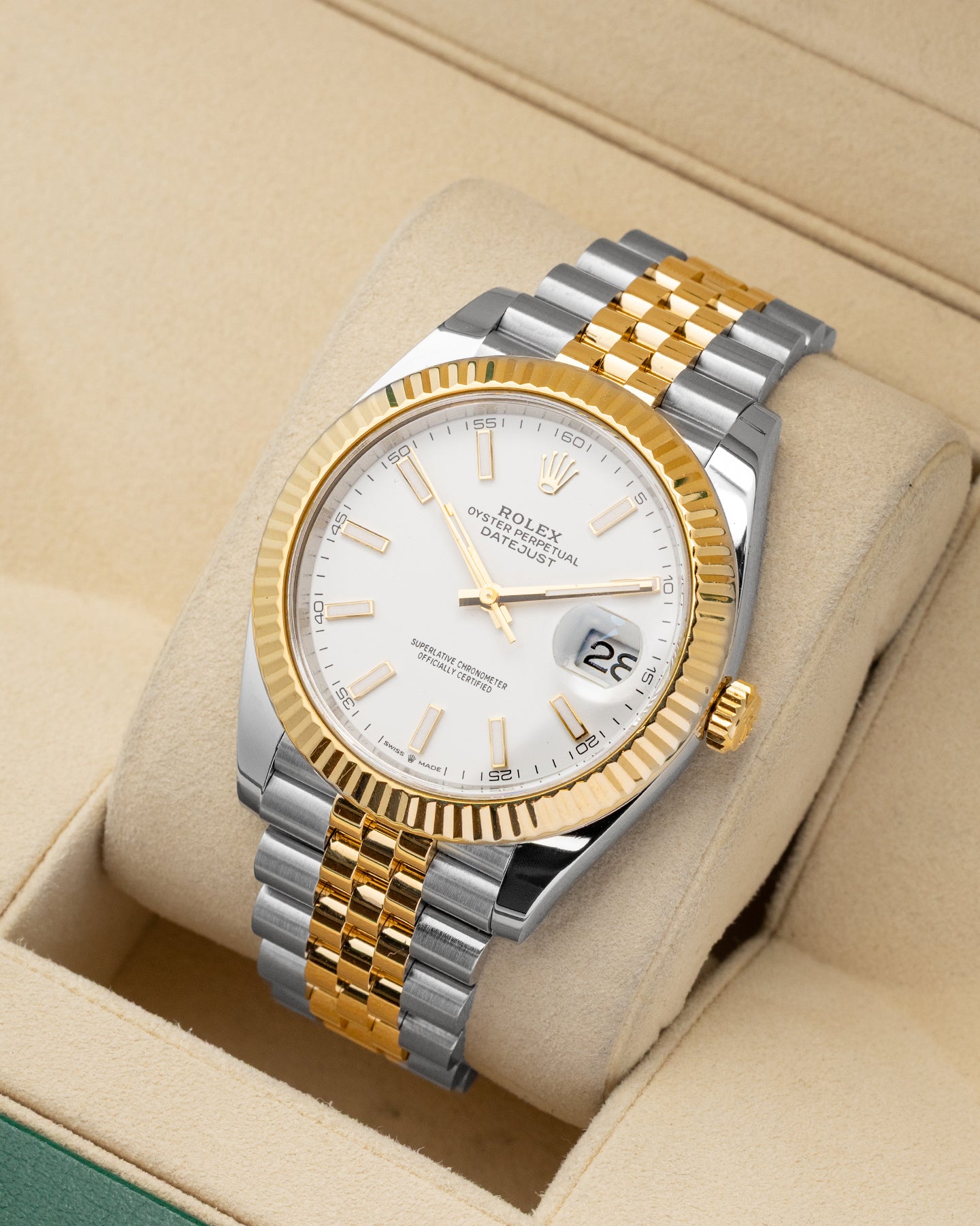 Two Tone Rolex Datejust 41 126333 | Noah's Fine Watches & Jewelry DFW