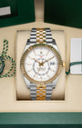 White Rolex Sky-Dweller 42 326933 | Noahs Fine Watches & Jewelry TX