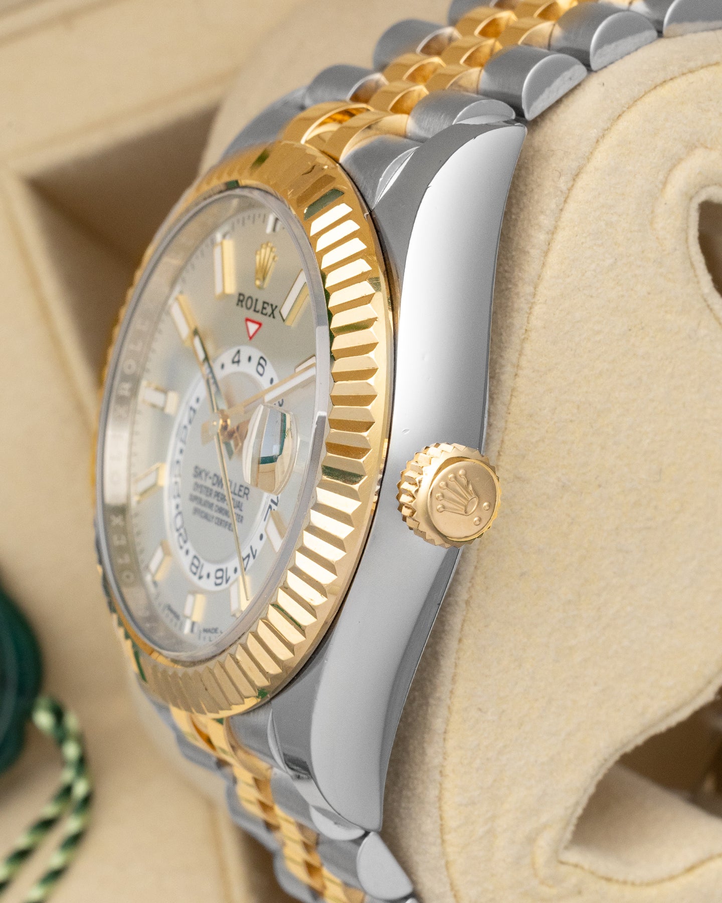 White Rolex Sky-Dweller 42 326933 | Noahs Fine Watches & Jewelry TX