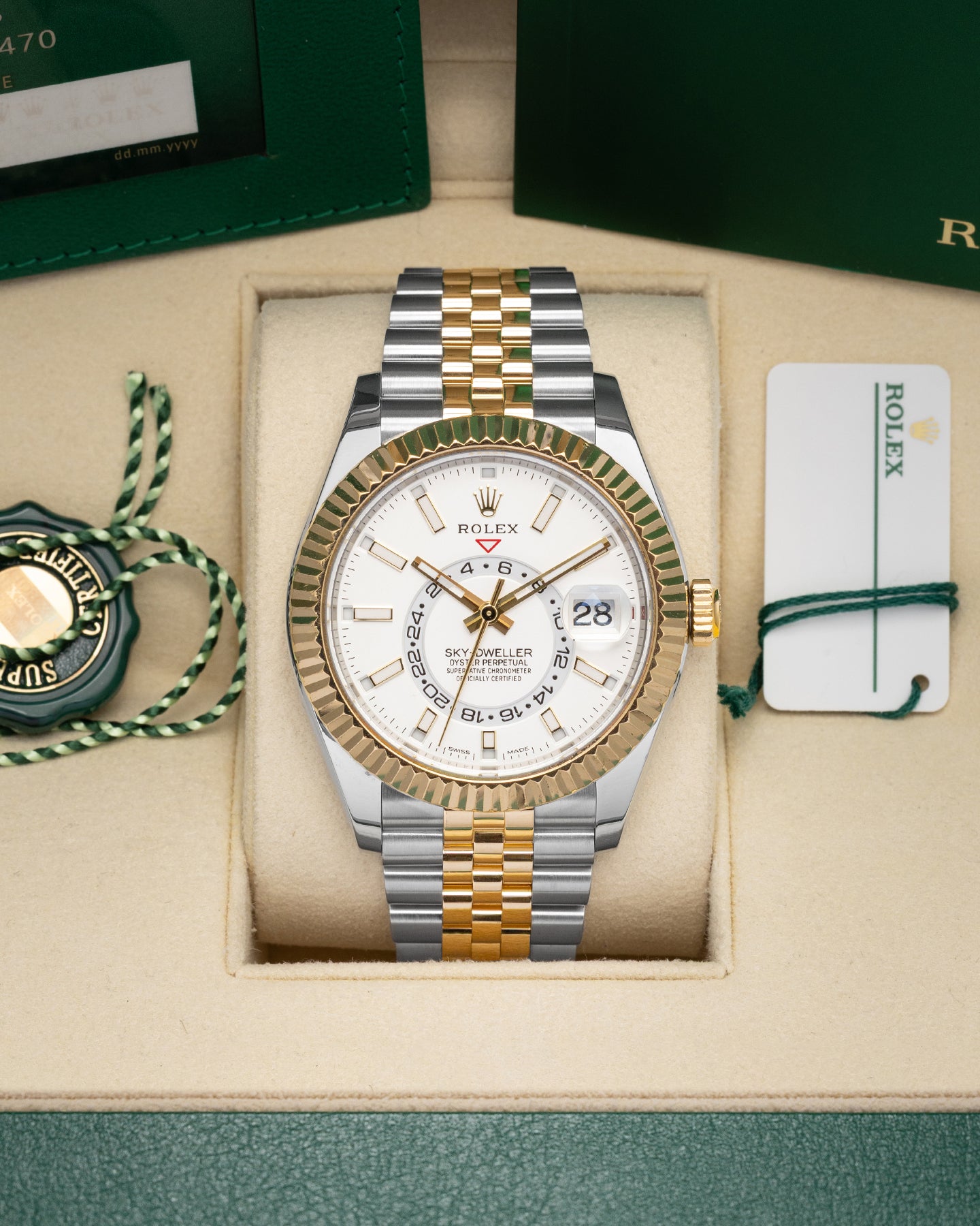 Rolex Sky-Dweller 42 White 326933 – Noah's Fine Watches & Jewelry