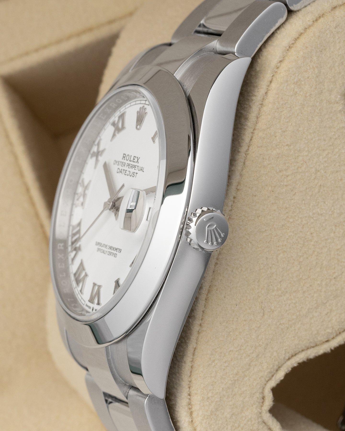 White Roman Rolex Datejust 41 126300 | Noahs Fine Watches & Jewelry DFW
