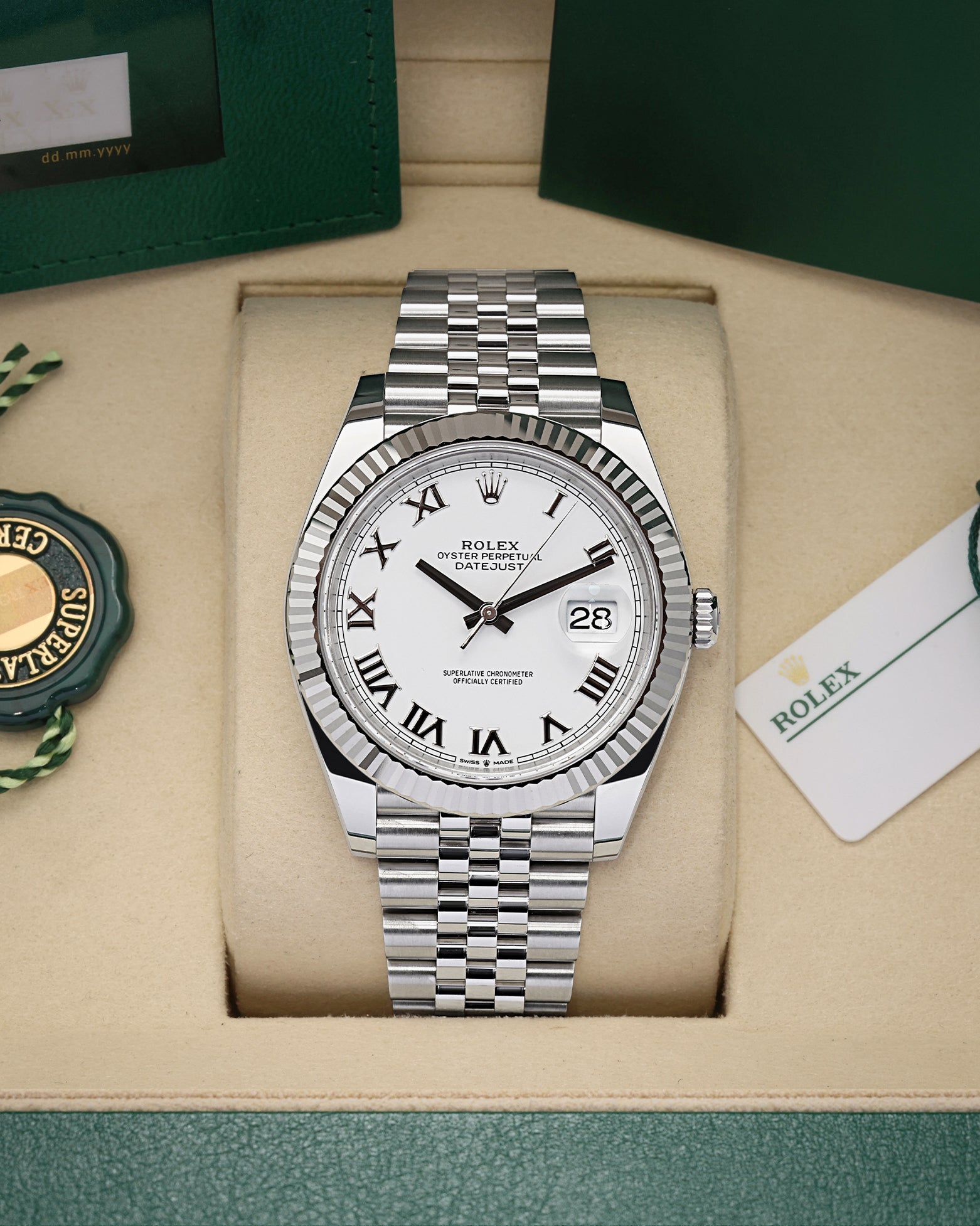 Steel Rolex Datejust 41 126334 | Noah's Fine Watches & Jewelry Dallas